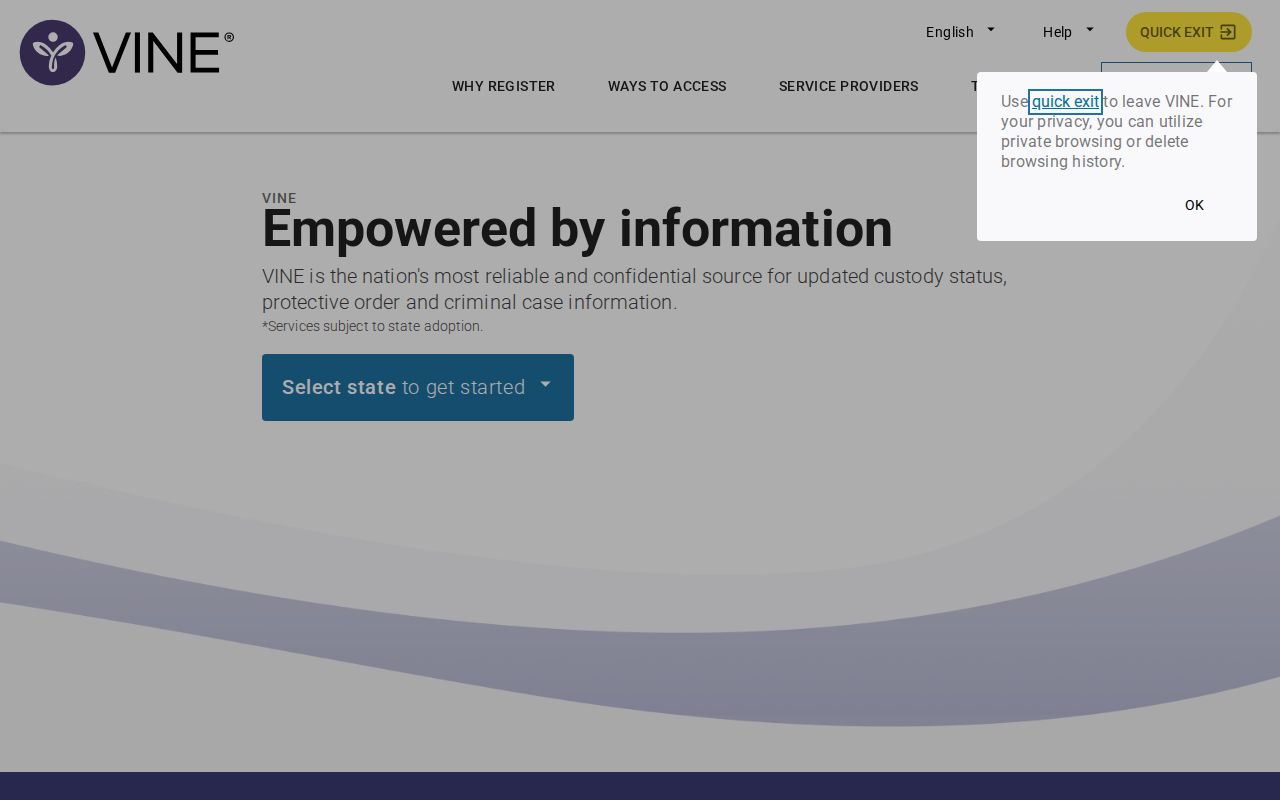 Virginia Beach inmate records VINELink custody notification portal